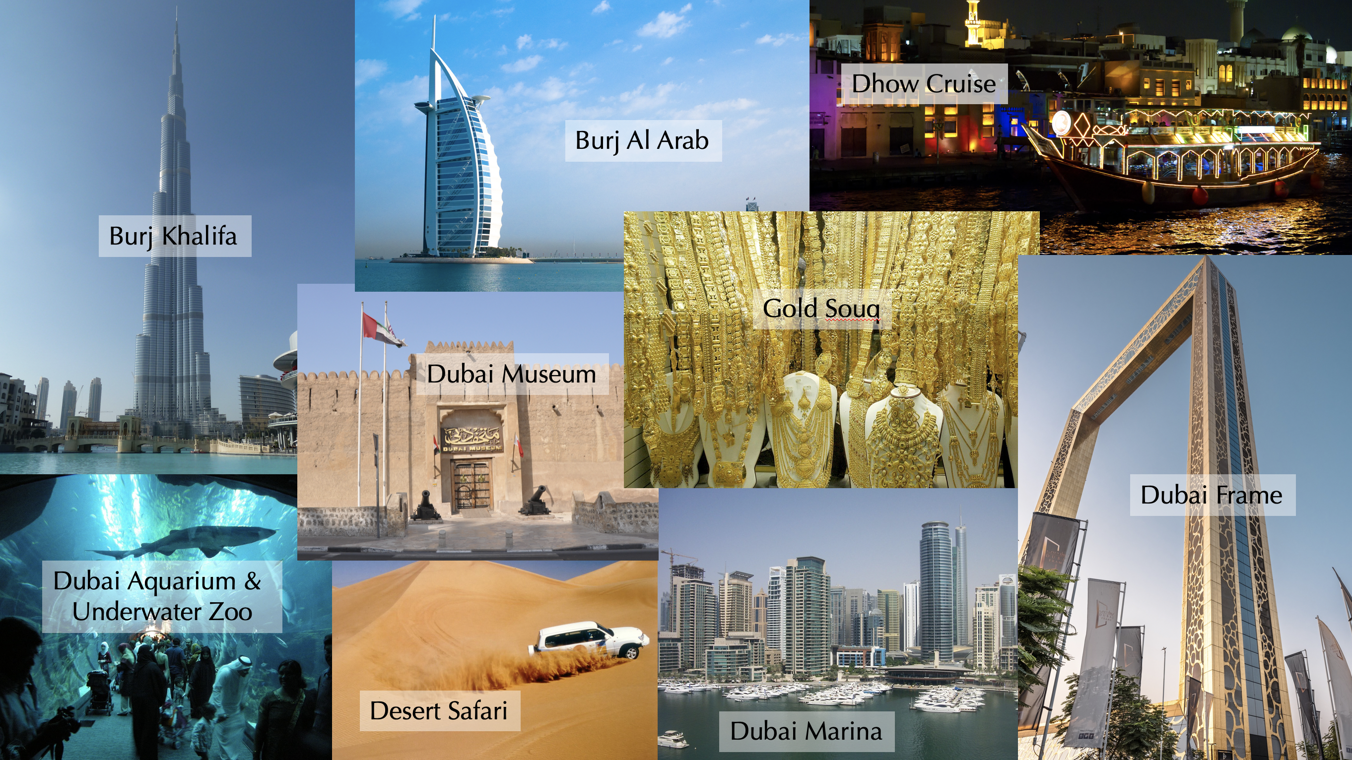 Dubai Tourist Attractions